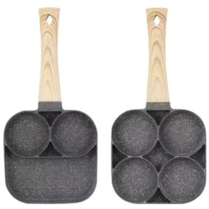 Frigideira Antiaderente com 3 ou 4 Divisórias – Multiuso para Ovos, Panquecas e Lanches - Imagem 3