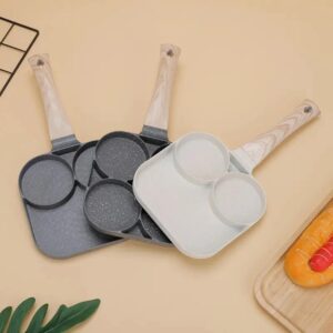 Frigideira Antiaderente com 3 ou 4 Divisórias – Multiuso para Ovos, Panquecas e Lanches - Imagem 5