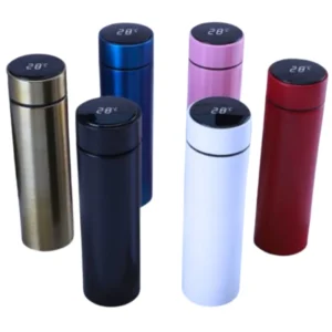 Garrafa Térmica Inox 500ml com Sensor de Temperatura Digital LED – Bebidas Quentes e Geladas - Imagem 12