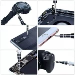 Kit Chaves de Precisão 115 Peças Profissional para Celular, Notebook e Eletrônicos com Maleta - Imagem 6