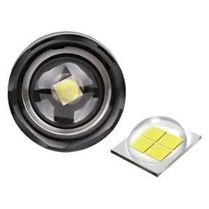 Lanterna Tática Militar e Resistente à Água T9 LED P50 10.000 Lumens Recarregável com Zoom - Imagem 4