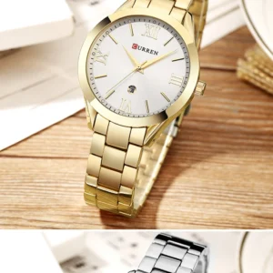 CURREN Ladies Watch For Women Fashion Retro Female Waterproof Watch Steel Quartz Watch For Women Christmas Relógio Feminino 9007 - Imagem 34