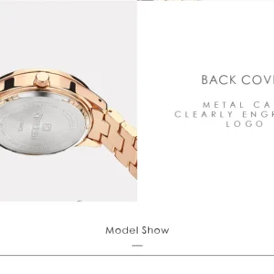 CURREN Ladies Watch For Women Fashion Retro Female Waterproof Watch Steel Quartz Watch For Women Christmas Relógio Feminino 9007 - Imagem 25