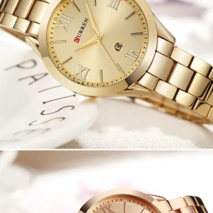 CURREN Ladies Watch For Women Fashion Retro Female Waterproof Watch Steel Quartz Watch For Women Christmas Relógio Feminino 9007 - Imagem 37