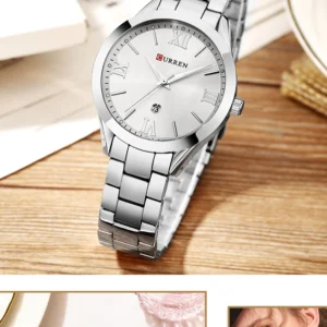 CURREN Ladies Watch For Women Fashion Retro Female Waterproof Watch Steel Quartz Watch For Women Christmas Relógio Feminino 9007 - Imagem 35