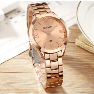 CURREN Ladies Watch For Women Fashion Retro Female Waterproof Watch Steel Quartz Watch For Women Christmas Relógio Feminino 9007 - Imagem 29
