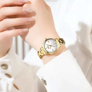 Relógio Feminino CURREN de Quartzo com Pulseira em Aço Inoxidável à Prova d’Água - Imagem 31