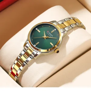 Relógio Feminino CURREN de Quartzo com Pulseira em Aço Inoxidável à Prova d’Água - Imagem 22