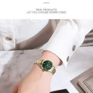 Relógio Feminino CURREN de Quartzo com Pulseira em Aço Inoxidável à Prova d’Água - Imagem 27