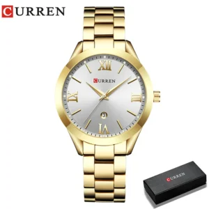 CURREN Ladies Watch For Women Fashion Retro Female Waterproof Watch Steel Quartz Watch For Women Christmas Relógio Feminino 9007 - Imagem 12