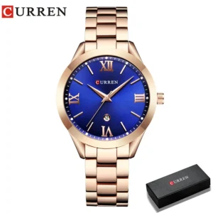 CURREN Ladies Watch For Women Fashion Retro Female Waterproof Watch Steel Quartz Watch For Women Christmas Relógio Feminino 9007 - Imagem 18