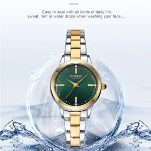 Relógio Feminino CURREN de Quartzo com Pulseira em Aço Inoxidável à Prova d’Água - Imagem 26