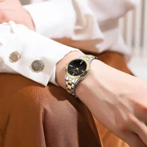 Relógio Feminino CURREN de Quartzo com Pulseira em Aço Inoxidável à Prova d’Água - Imagem 33