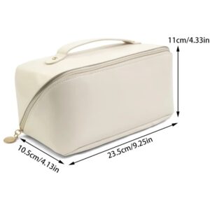 Bolsa Necessaire Feminina para Maquiagem e Cosméticos – Grande Capacidade, Portátil para Viagem - Imagem 6