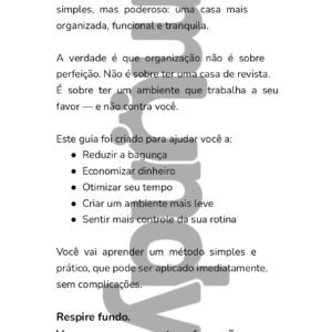 Casa Organizada, Vida Leve – Volume 1 - Imagem 4